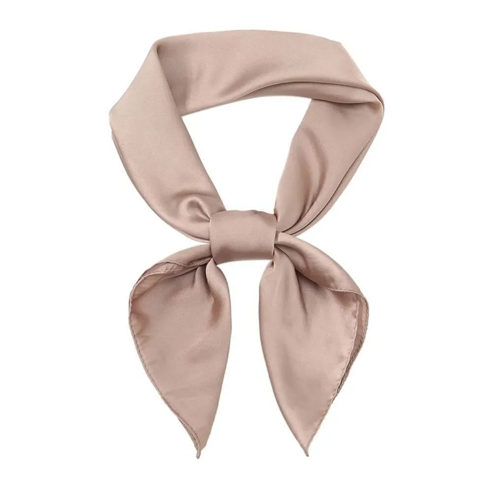 Dusty rose Silky Neck Scarf